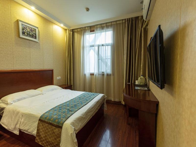 Greentree Inn Jiangsu Wuxi New District Shengang World Express Hotel Exteriér fotografie