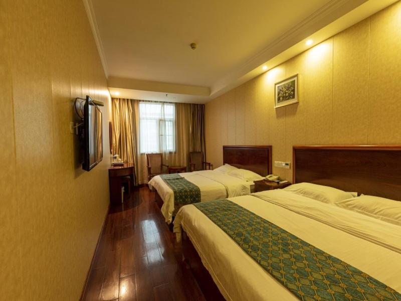 Greentree Inn Jiangsu Wuxi New District Shengang World Express Hotel Exteriér fotografie
